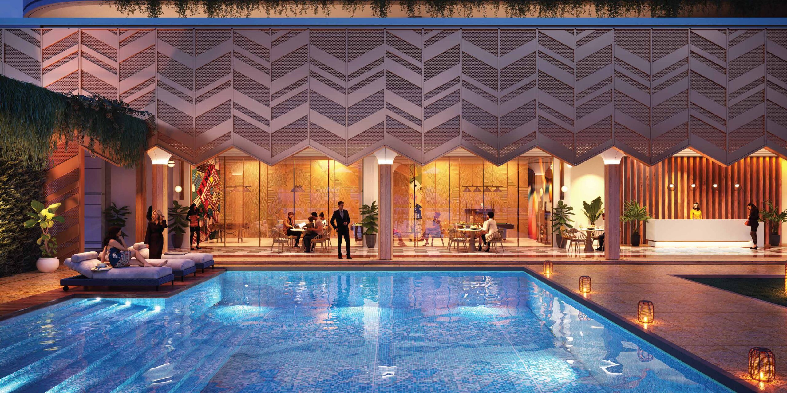 20 mtrs temperate controlled swimming pool