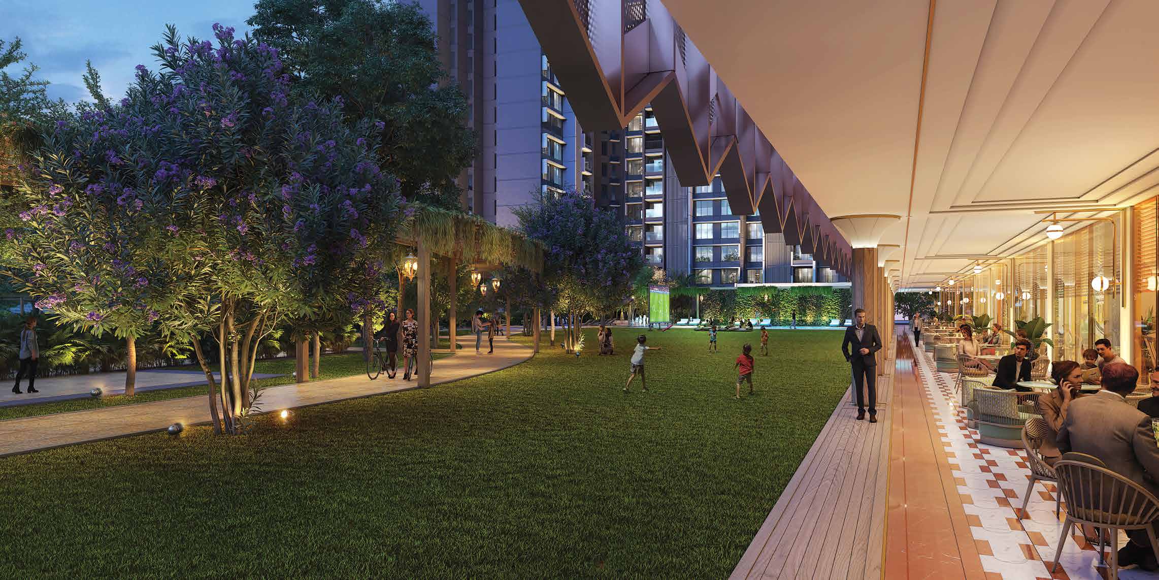 Large multipurpose lawn